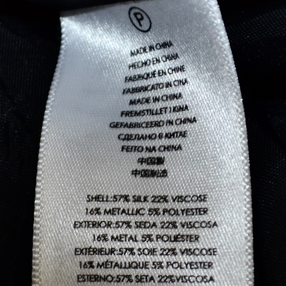 🤩Michael Kors🤩GOLD & BlK Killer Blazer - 6 - Picture 6 of 9